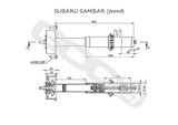 Silverback Coilover Suspension (kei) - Subaru Sambar (スバル サンバー)